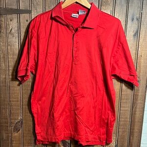 Vintage elesse Red Polo Shirt